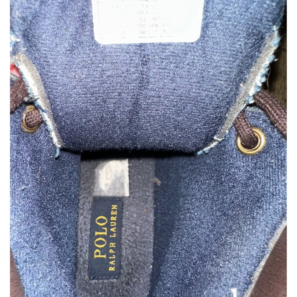 Polo Ralph Lauren Kids Randen Denim‎ & Leather Boots – Size 2Y (Boys)